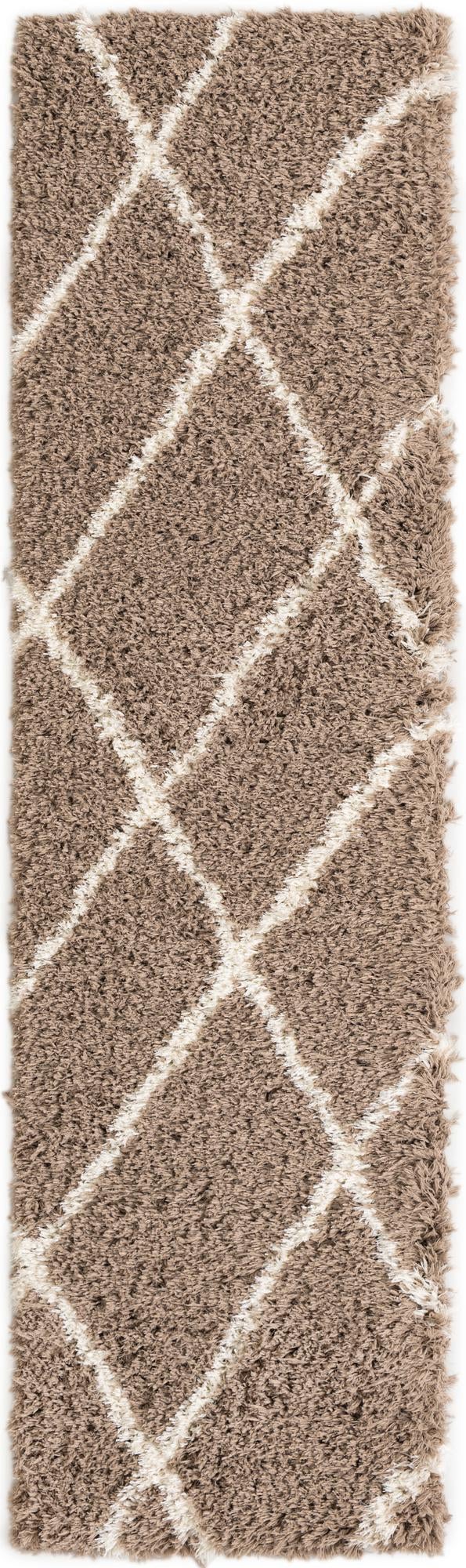Eternal Plush Oasis Collection Area Rug -  Retreat Runner Khaki  lifestyle 85