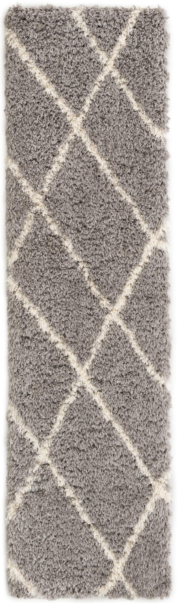 Eternal Plush Oasis Collection Area Rug -  Retreat Runner Ash Gray  lifestyle 82