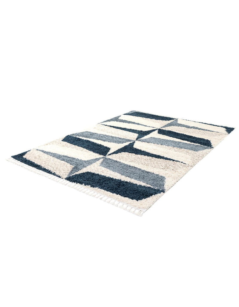 Cozy Cove Shag Collection Area Rug -  Tidewater Rectangle Blue  lifestyle 6