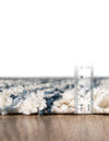 Tranquil Tides Shag Collection Area Rug - Marina Rectangle Blue  lifestyle 22
