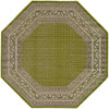 Soho Elegance Collection Area Rug -  Mercer (Green) Octagon Green  lifestyle 25