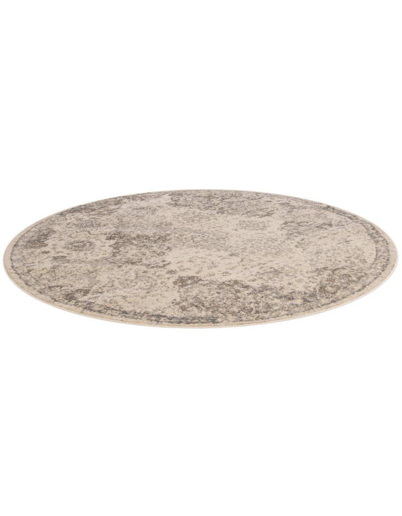Gobi Sands Collection Area Rug -  Taklamakan Round Beige  lifestyle 21