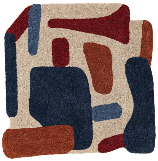 Briarwood Looms Collection Area Rug -  Harbortown Square Multi Main