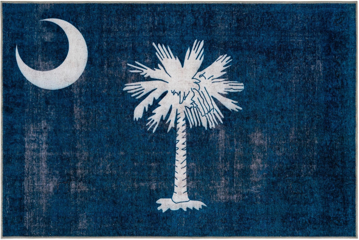 The Harbor Series Collection Area Rug -  Shoal Rectangle Navy Blue Main