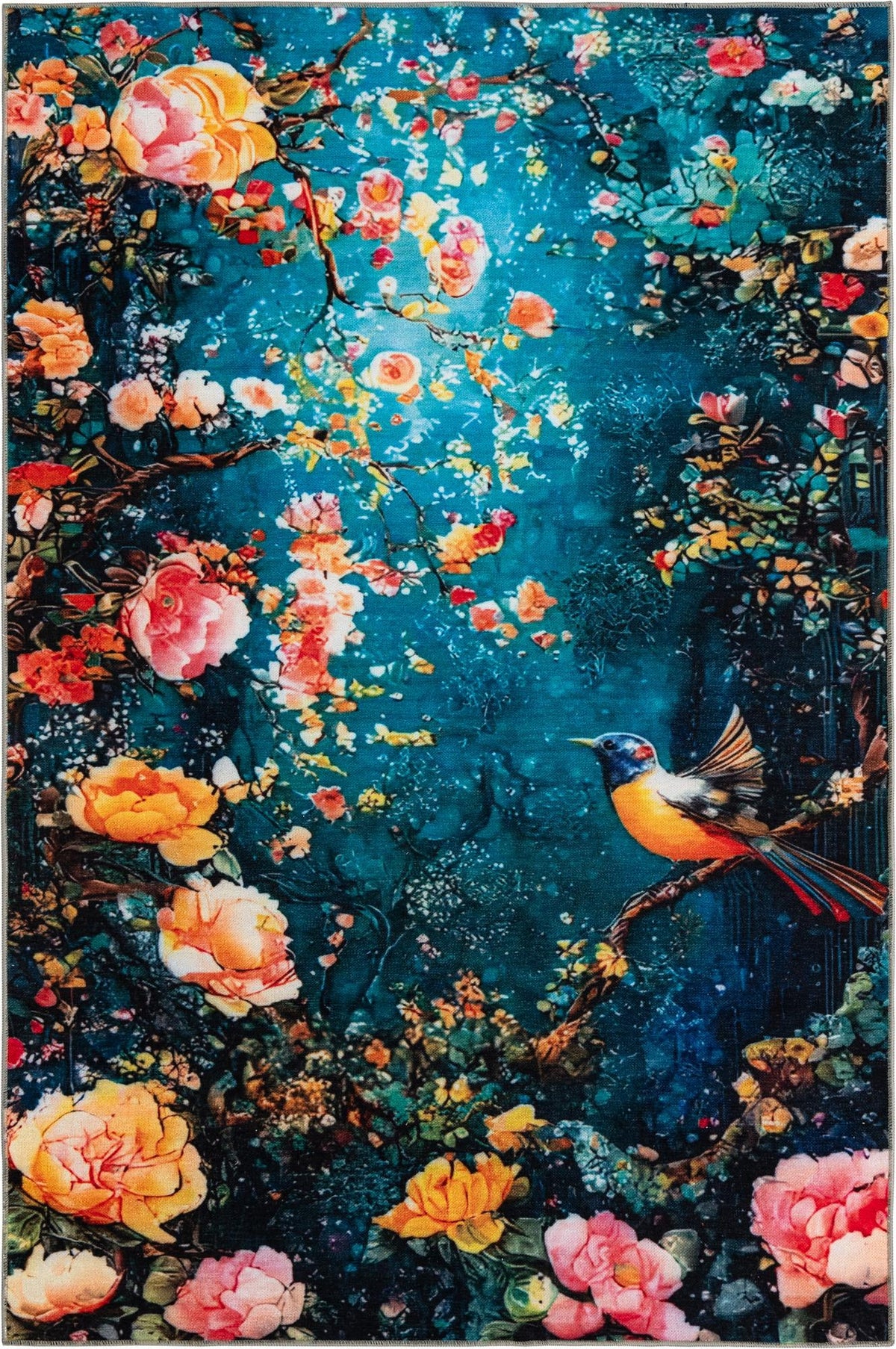 Enchanted Meadow Collection Area Rug -  GentleHeath Rectangle Multi Main