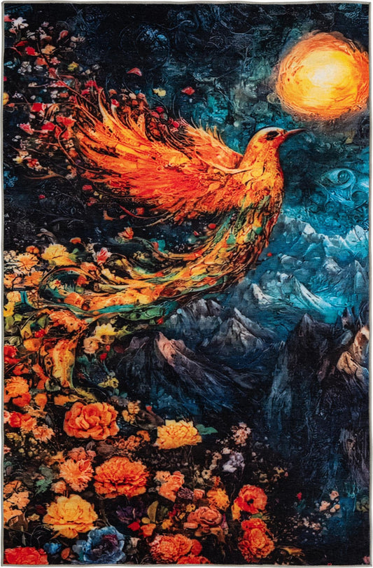 Enchanted Meadow Collection Area Rug -  GoldenPass Rectangle Multi Main