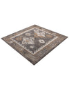 Desert Modern Eco Rug Series Collection Area Rug -  Mojave Square Charcoal Gray  lifestyle 54