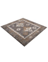 Desert Modern Eco Rug Series Collection Area Rug -  Mojave Square Charcoal Gray  lifestyle 55