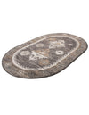Desert Modern Eco Rug Series Collection Area Rug -  Mojave Oval Charcoal Gray  lifestyle 57