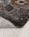 Desert Modern Eco Rug Series Collection Area Rug -  Sonora Round Khaki Gray  lifestyle 39