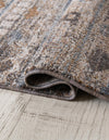 Desert Modern Eco Rug Series Collection Area Rug -  Sonora Square Khaki Gray  lifestyle 40