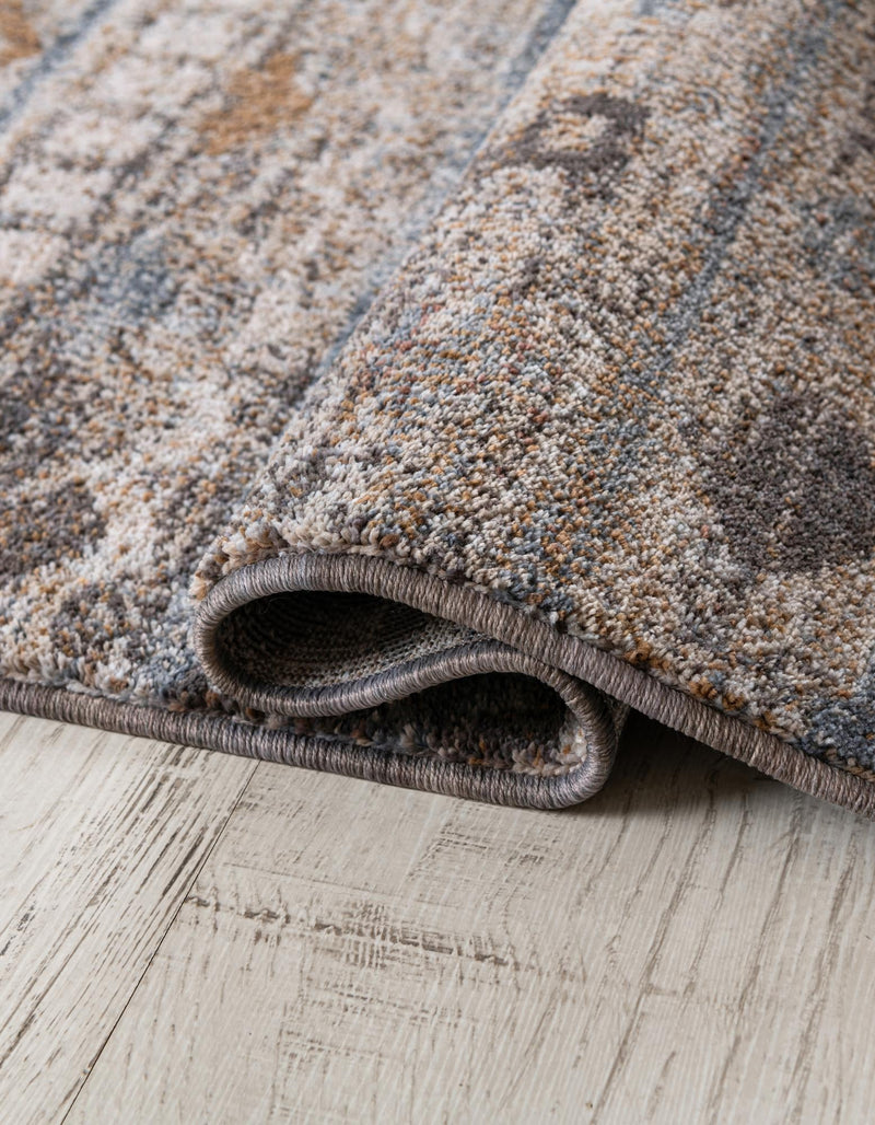 Desert Modern Eco Rug Series Collection Area Rug -  Sonora Square Khaki Gray  lifestyle 40