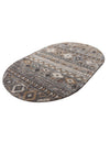 Desert Modern Eco Rug Series Collection Area Rug -  Sonora Oval Khaki Gray  lifestyle 37