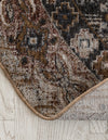 Desert Modern Eco Rug Series Collection Area Rug -  Navajo Round Khaki Gray  lifestyle 41