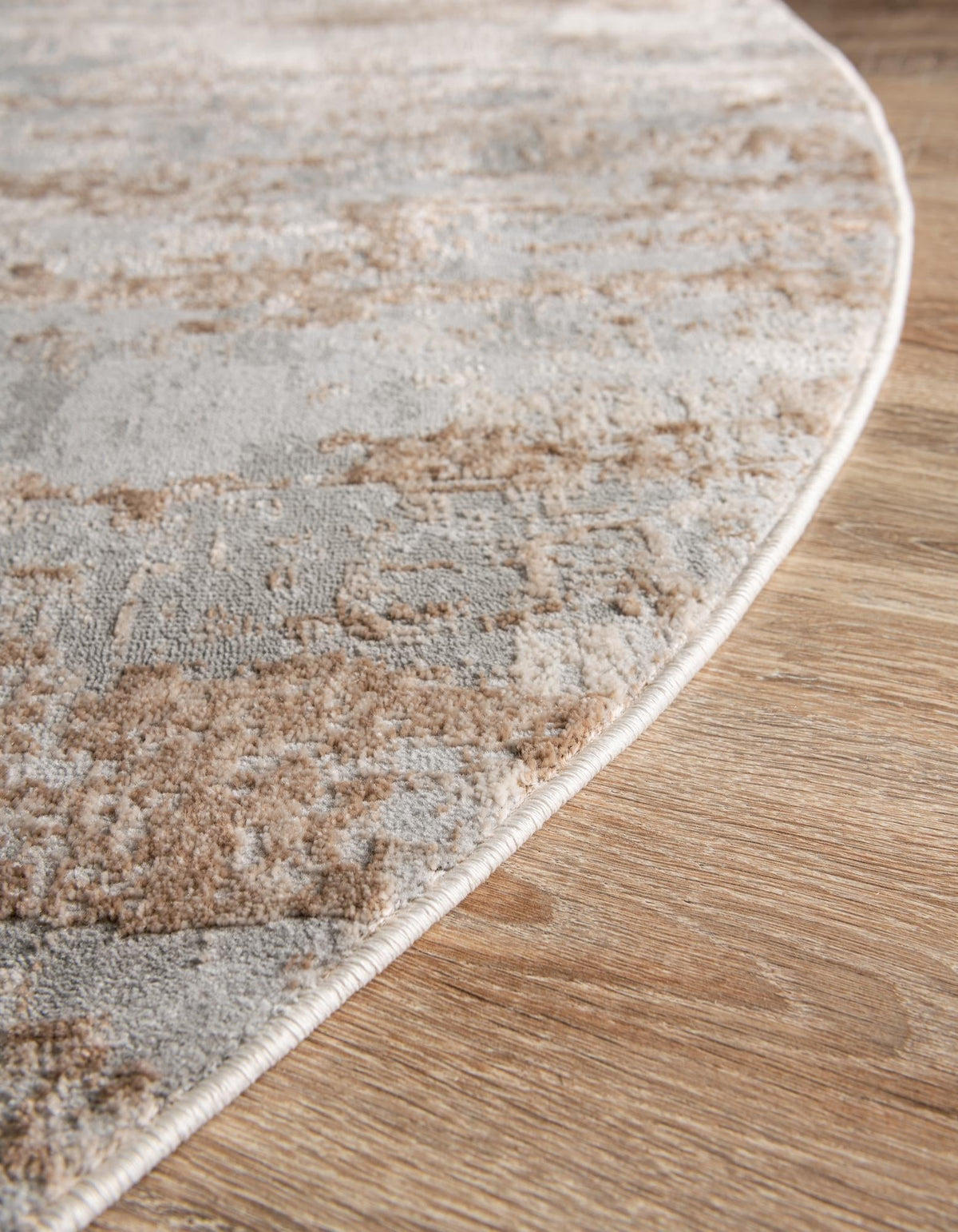 Aegean Elegance Collection Area Rug - Mesa Round Beige  lifestyle 54