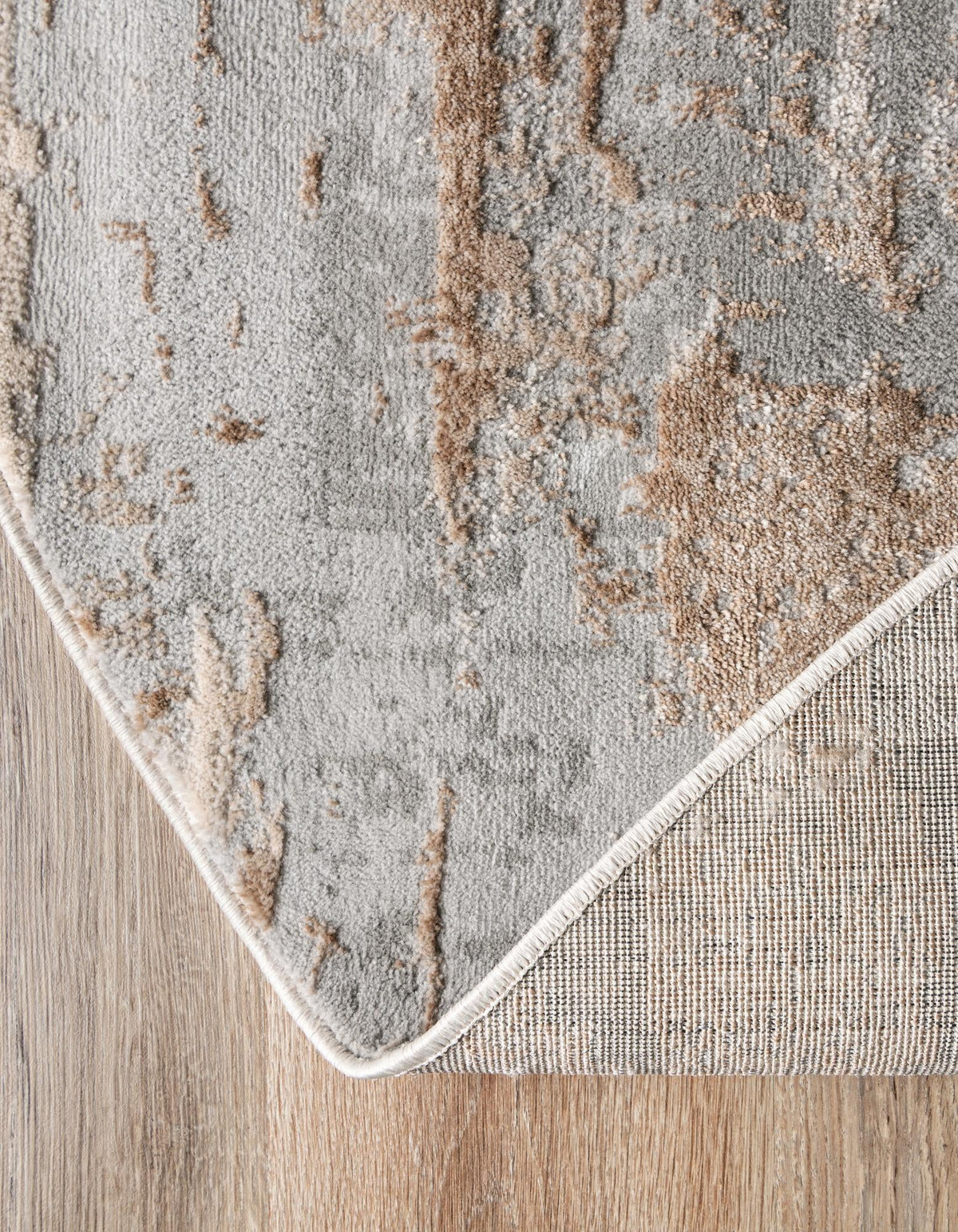 Aegean Elegance Collection Area Rug - Mesa Round Beige  lifestyle 55