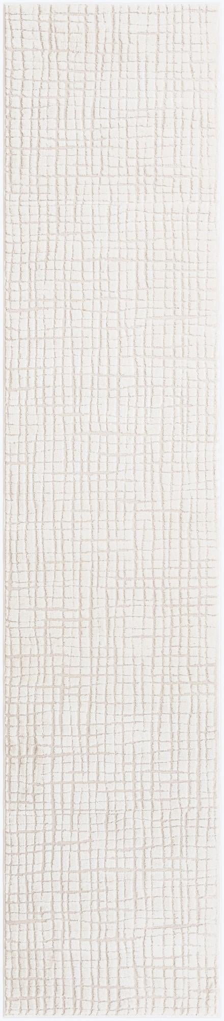 Haven Tapestry Collection Area Rug - WhisperingFalls Runner Ivory White  lifestyle 62