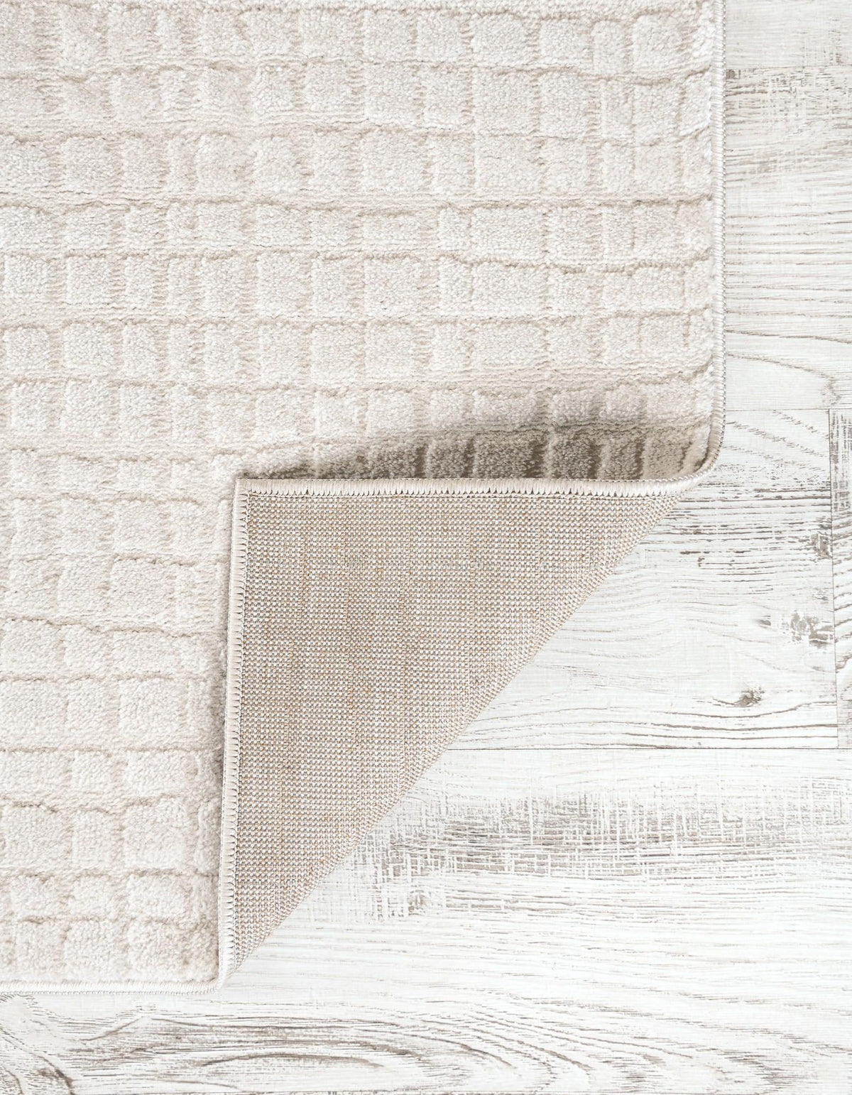 Haven Tapestry Collection Area Rug - WhisperingFalls Runner Ivory White  lifestyle 139