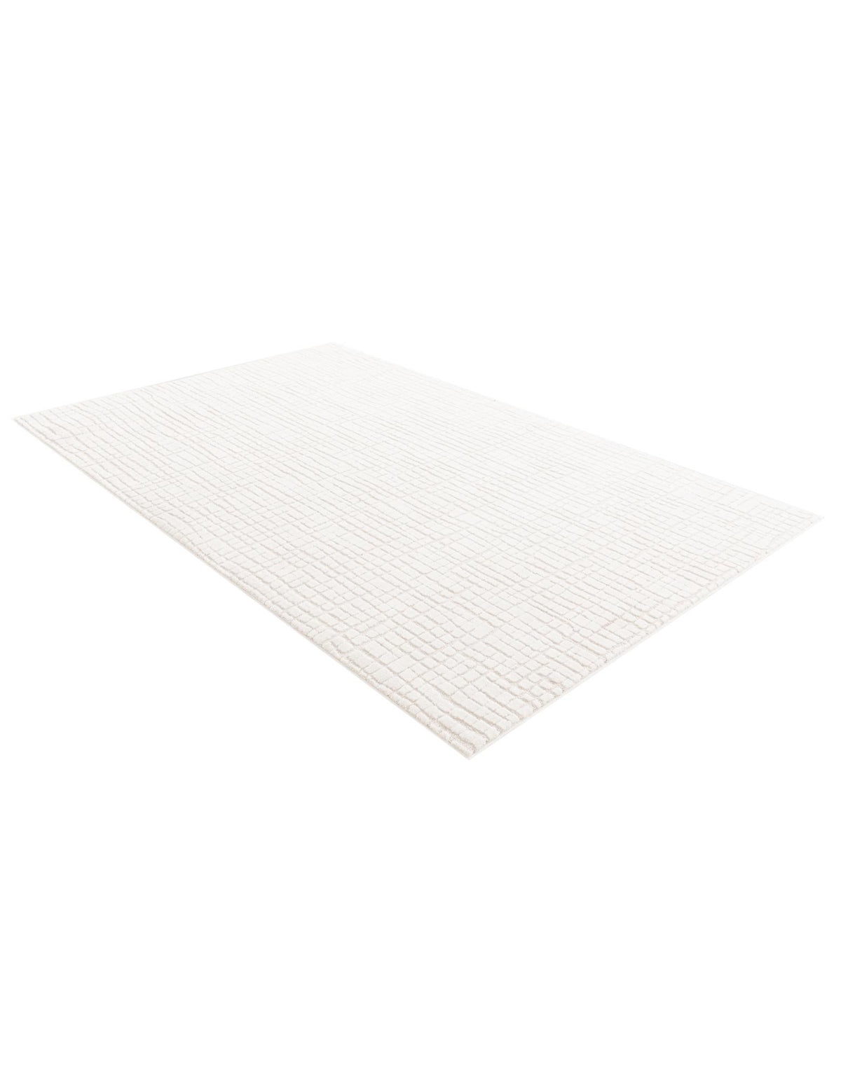 Haven Tapestry Collection Area Rug - WhisperingFalls Rectangle Ivory White  lifestyle 6