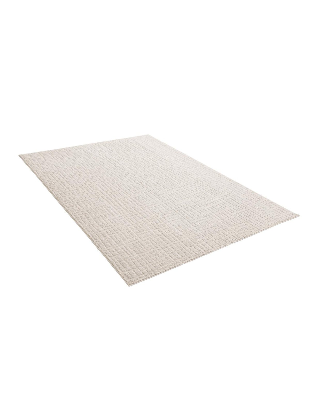 Haven Tapestry Collection Area Rug - WhisperingFalls Rectangle Ivory White  lifestyle 7