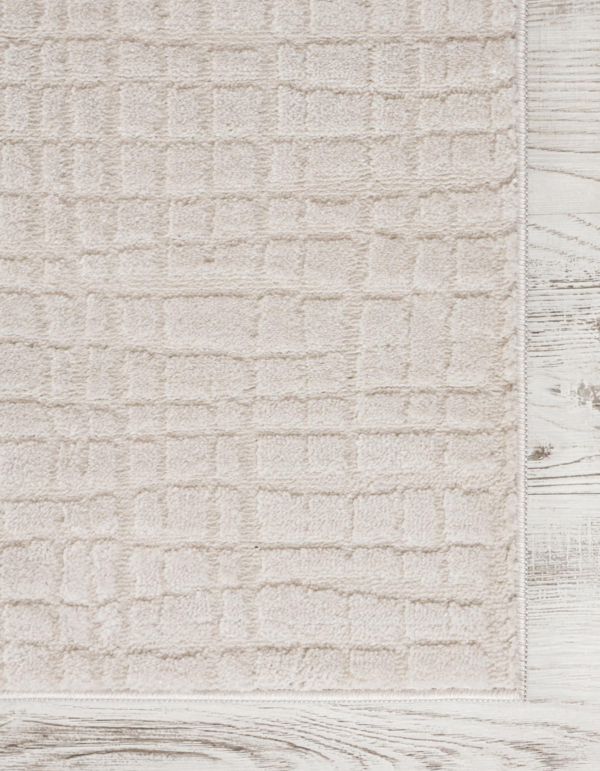 Haven Tapestry Collection Area Rug - WhisperingFalls Runner Ivory White  lifestyle 68
