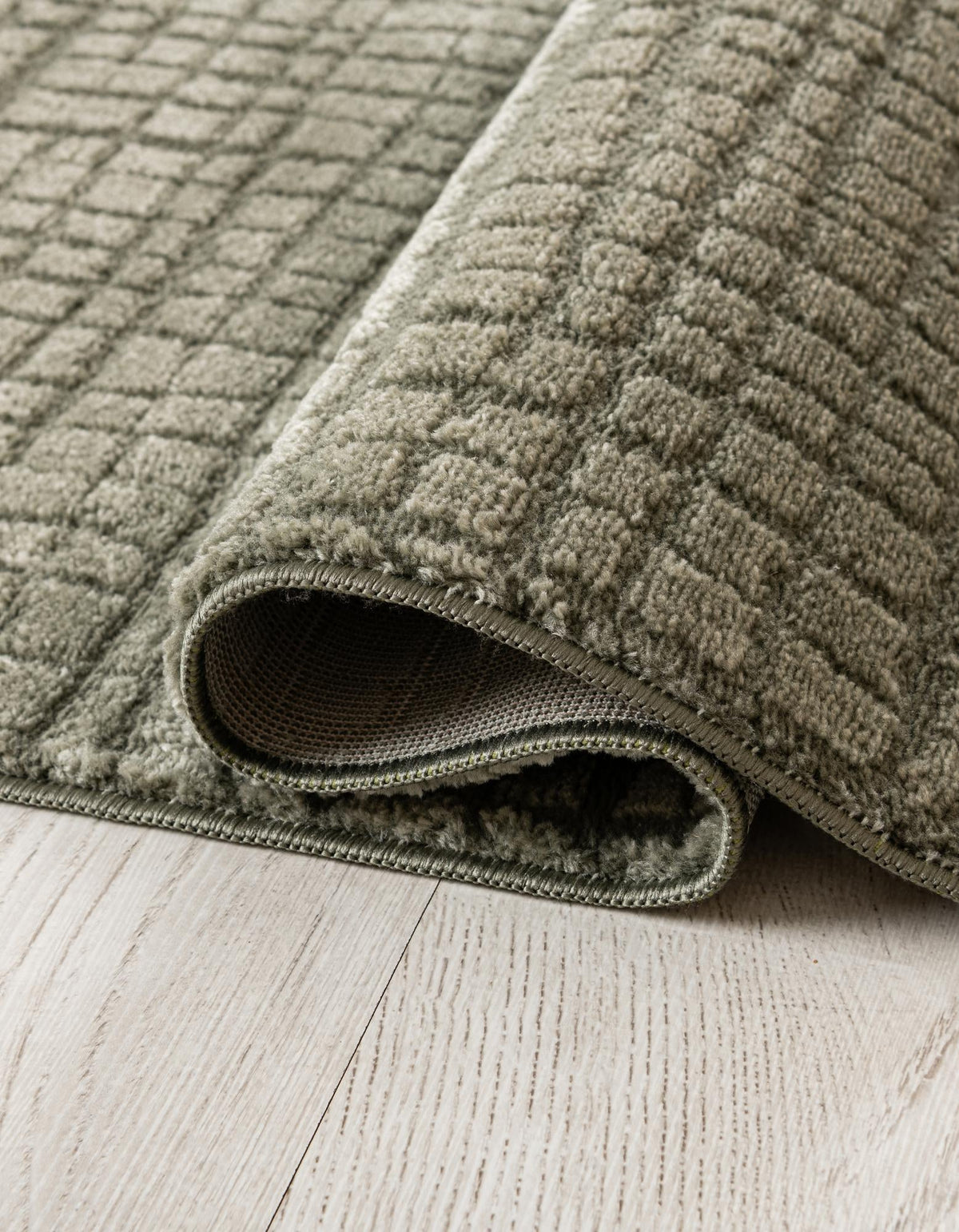 Haven Tapestry Collection Area Rug - WhisperingFalls Runner Vintage Army Green  lifestyle 74