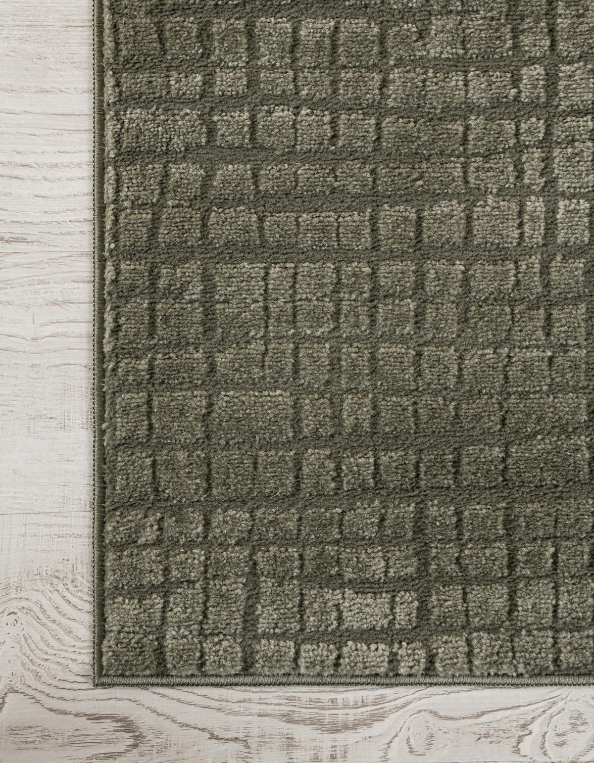 Haven Tapestry Collection Area Rug - WhisperingFalls Runner Vintage Army Green  lifestyle 76