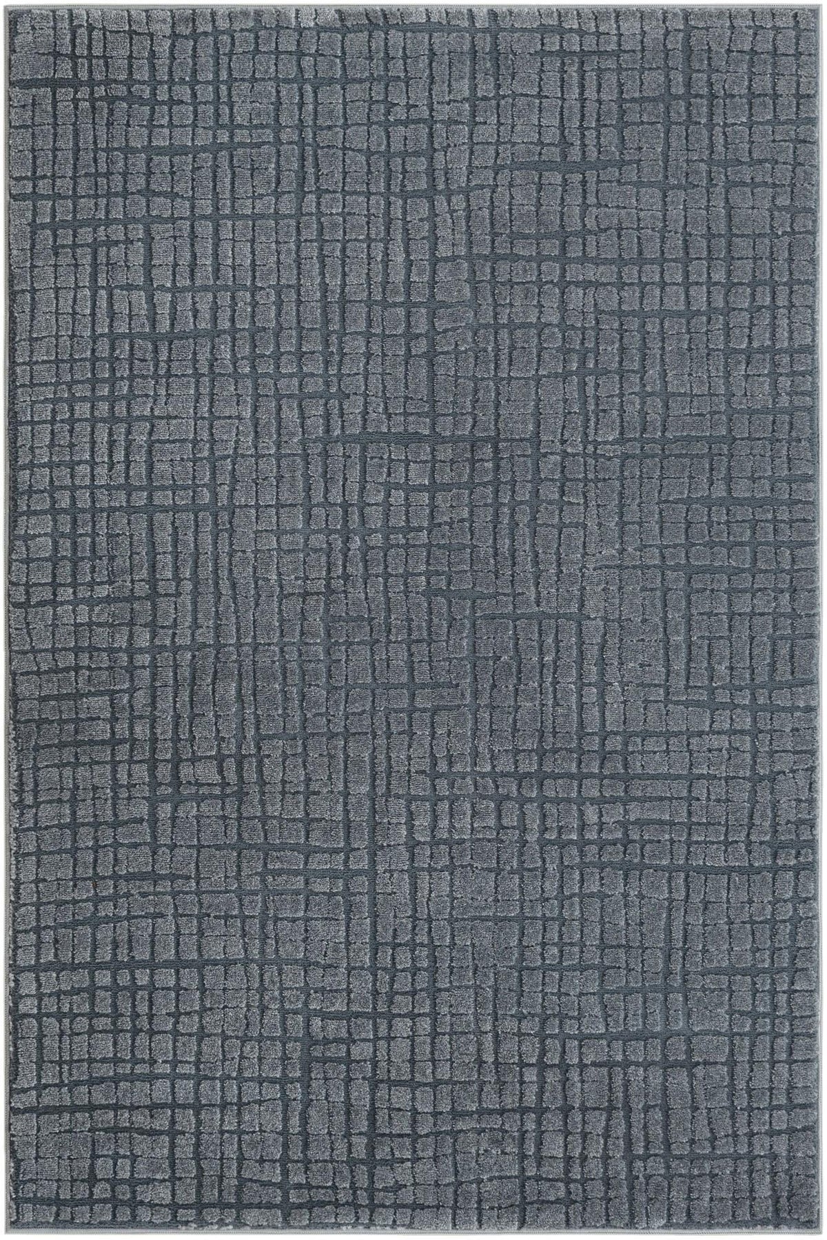 Haven Tapestry Collection Area Rug - WhisperingFalls Rectangle Serenity Blue Main