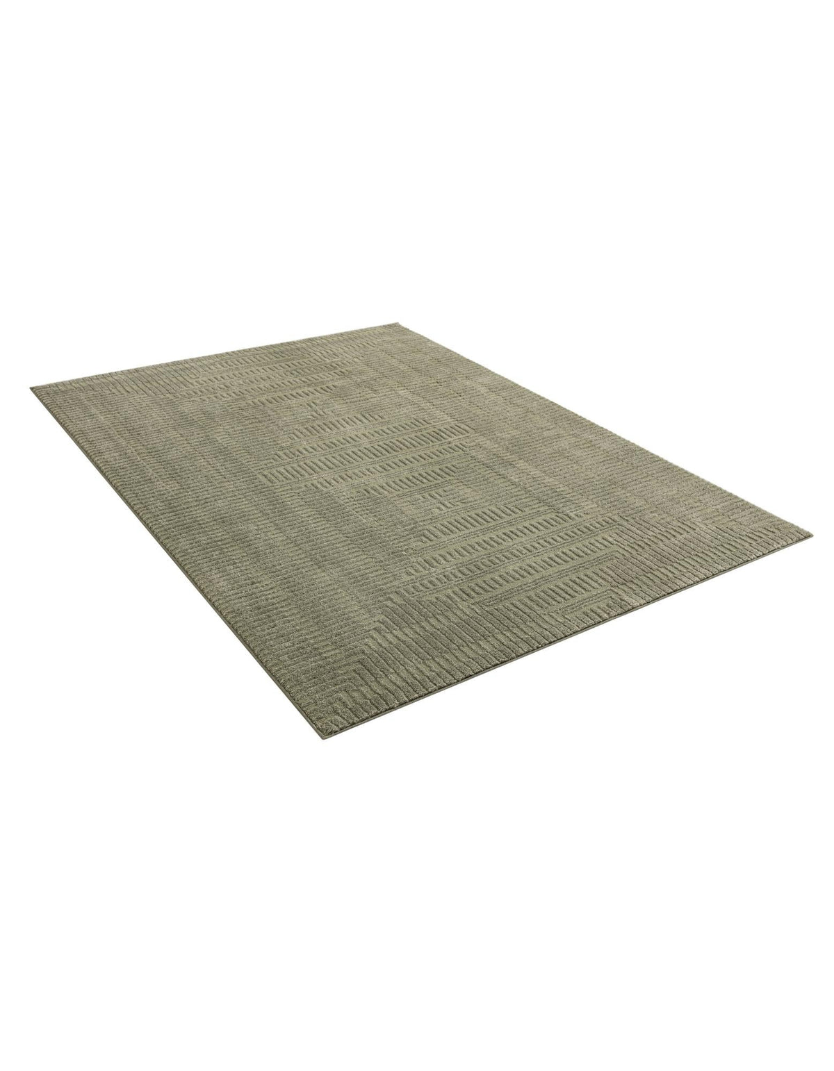 Haven Tapestry Collection Area Rug -  TranquilGlade Rectangle Vintage Army Green  lifestyle 8