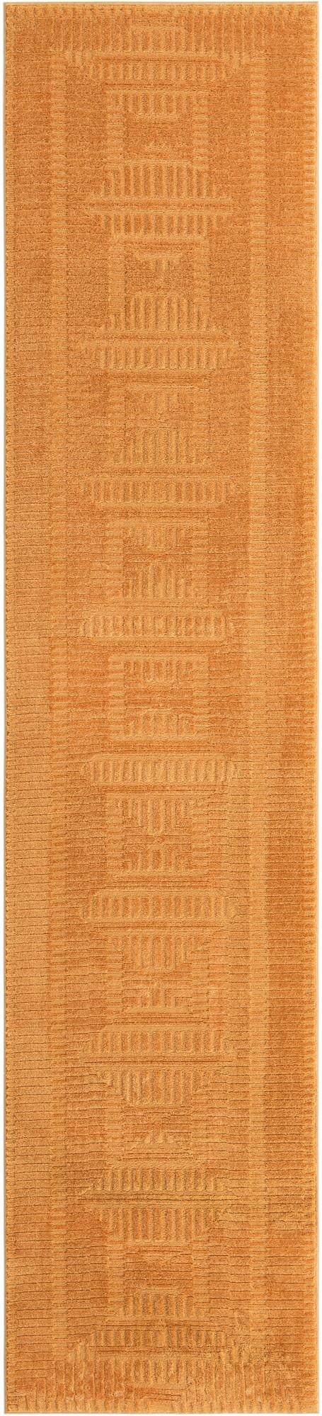 Haven Tapestry Collection Area Rug -  TranquilGlade Runner Goldenrod Glow  lifestyle 39