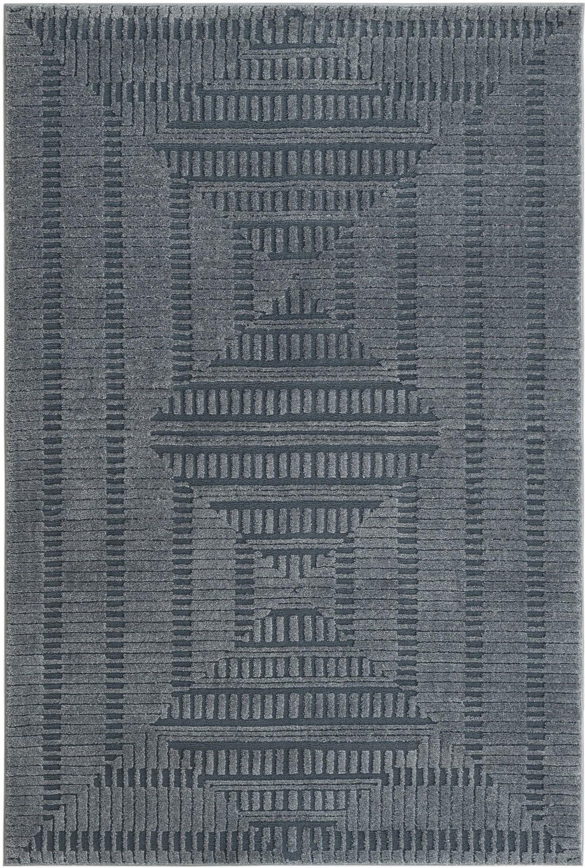 Haven Tapestry Collection Area Rug -  TranquilGlade Rectangle Serenity Blue  lifestyle 4