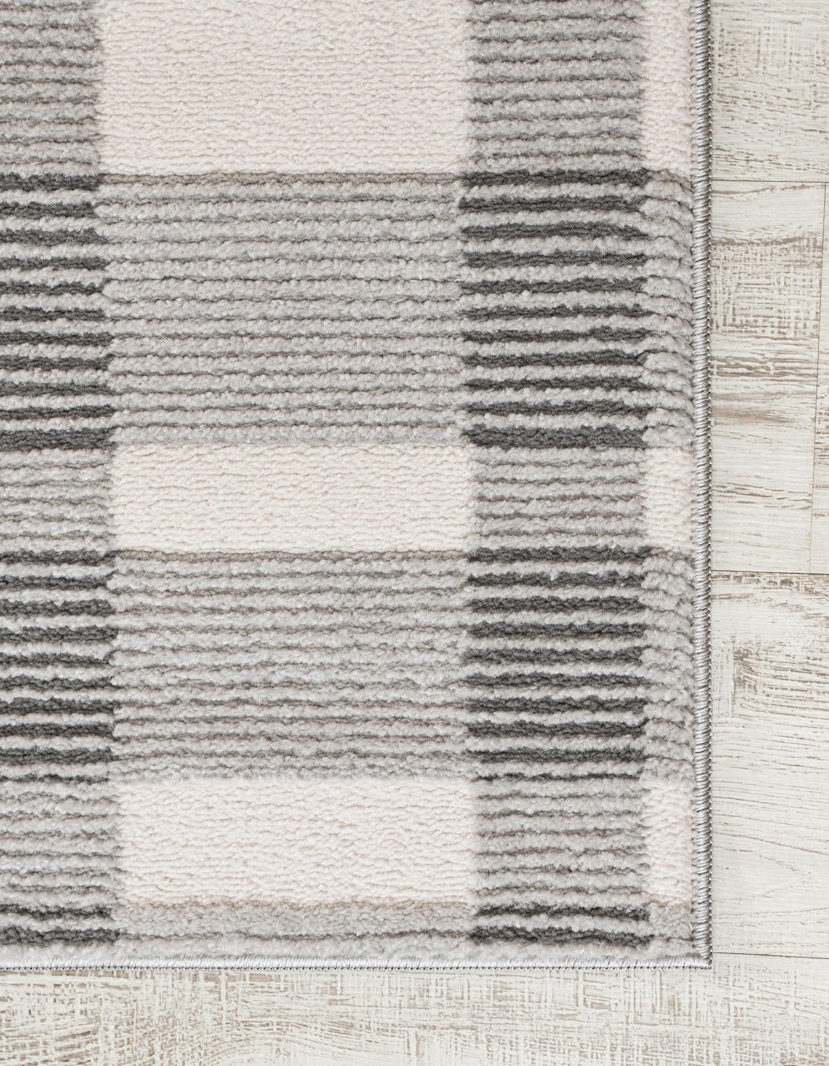 Haven Tapestry Collection Area Rug -  SereneCove Runner Slate Gray  lifestyle 48