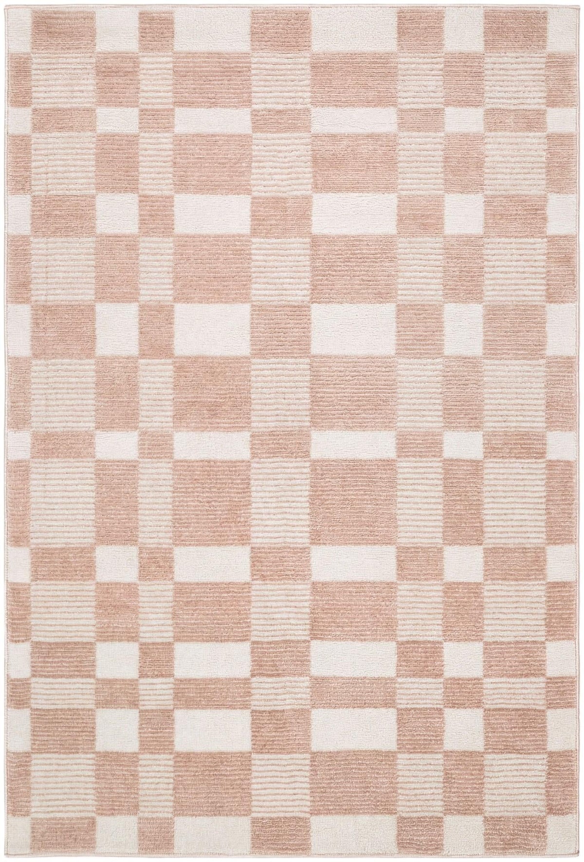 Haven Tapestry Collection Area Rug -  SereneCove Rectangle Barely Blush Pink  lifestyle 4