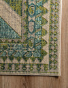 Sedona Vista Collection Area Rug -  Nolina Rectangle Green  lifestyle 9