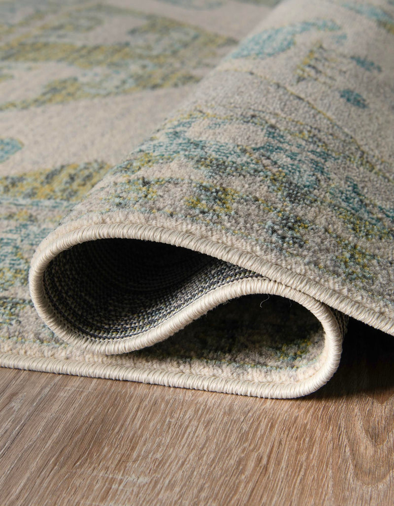 Sedona Vista Collection Area Rug -  Nolina Round Green  lifestyle 35