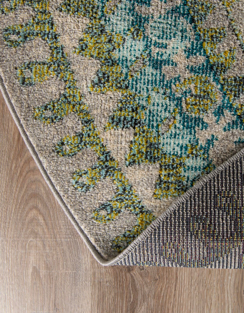 Sedona Vista Collection Area Rug -  Nolina Round Green  lifestyle 38