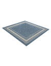 Terrace Fringe Collection Area Rug - Veranda (Blue) Square Blue  lifestyle 37