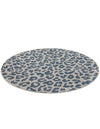 Savannah Escape Collection Area Rug -  Amazon (Blue) Round Blue  lifestyle 22