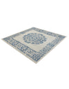 Patio Heritage Collection Area Rug - Savannah (Blue) Square Blue  lifestyle 30