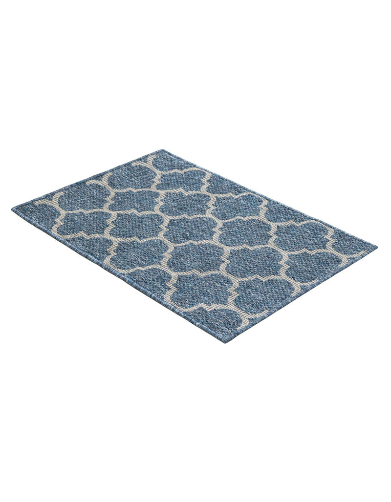 Savannah Pergola Collection Area Rug - Arbor (Navy Blue) Rectangle Navy Blue  lifestyle 8