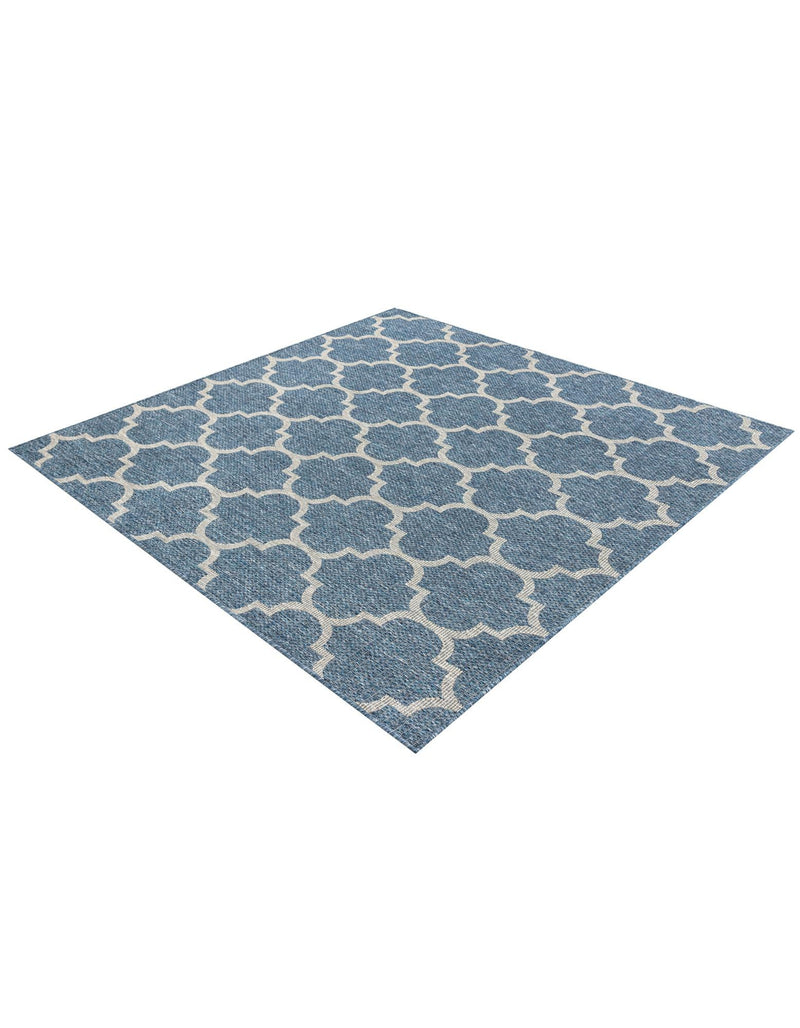Savannah Pergola Collection Area Rug - Arbor (Navy Blue) Square Navy Blue  lifestyle 29