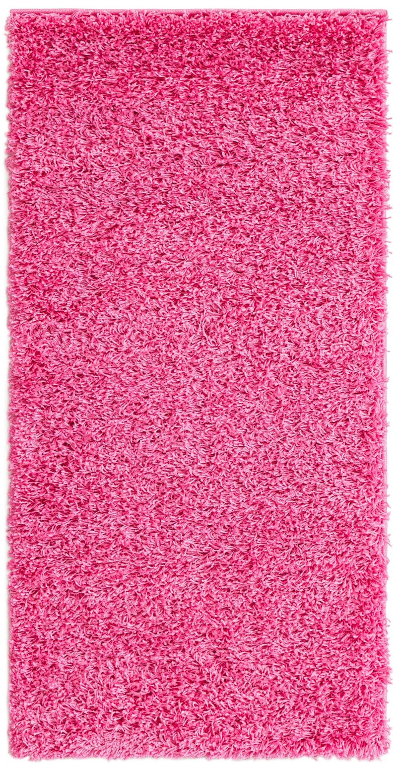 Plush Oasis Collection Area Rug - Serenity (Taffy Pink) Runner Taffy Pink  lifestyle 19