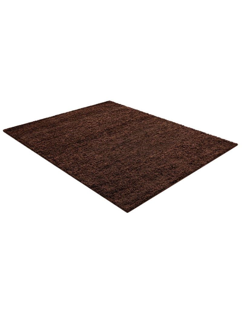 Plush Oasis Collection Area Rug - Serenity (Chocolate Brown) Rectangle Chocolate Brown  lifestyle 38