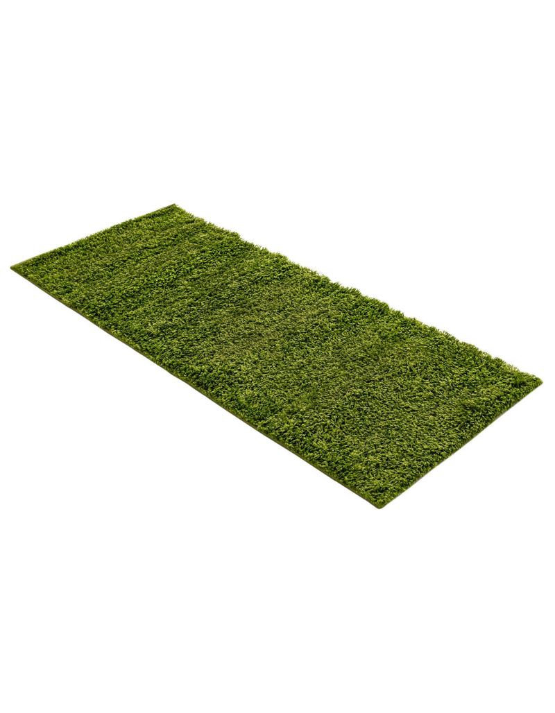 Plush Oasis Collection Area Rug - Serenity (Grass Green) Runner Grass Green  lifestyle 21