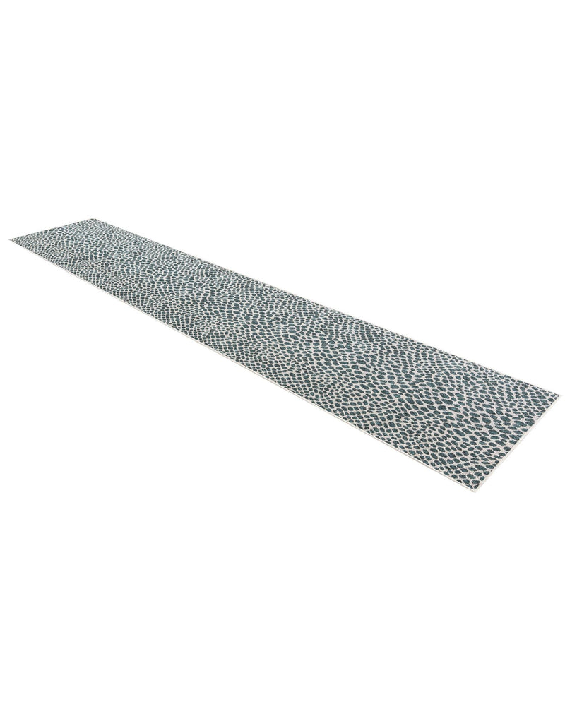 Urban Oasis Rugs Collection Area Rug -  Terrace (Teal) Runner Teal  lifestyle 25