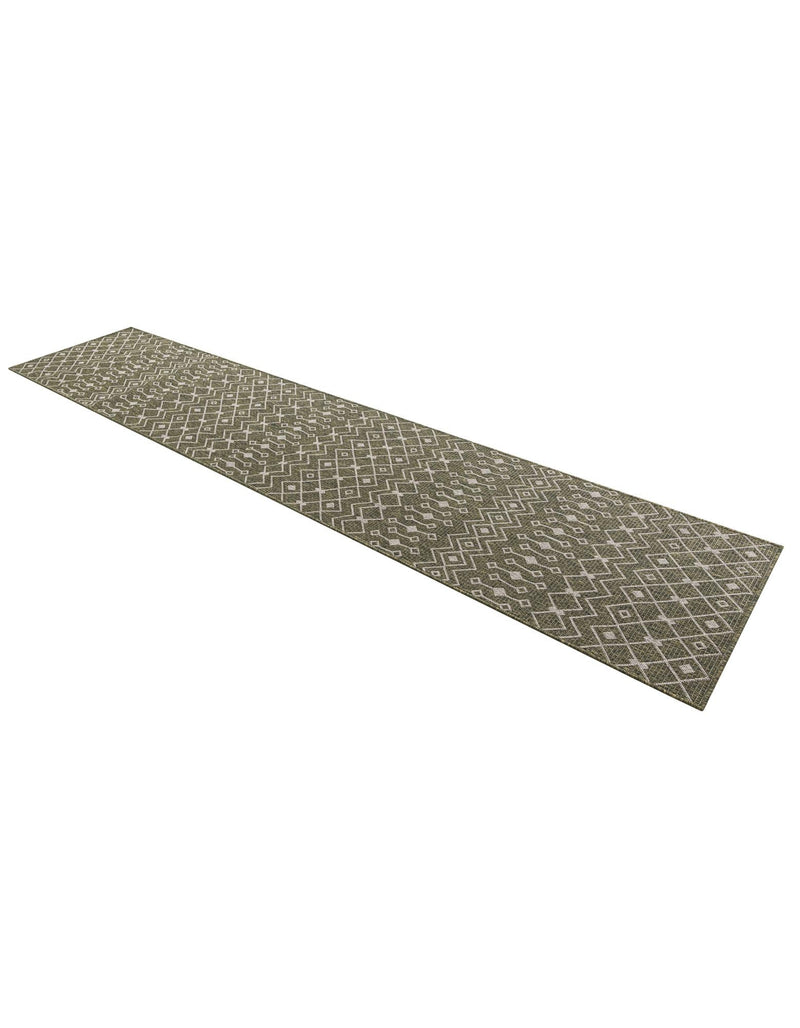 Savannah Pergola Collection Area Rug -  Pergola (Green) Runner Green  lifestyle 30