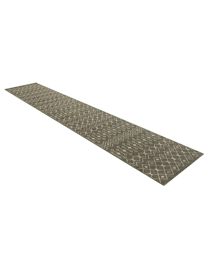 Savannah Pergola Collection Area Rug -  Pergola (Green) Runner Green  lifestyle 31