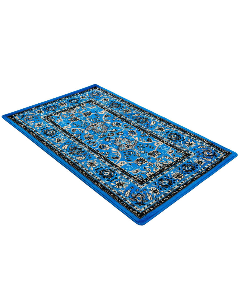 Isfahan Elegance Collection Area Rug - Naghsh-e Jahan (Dark Blue) Rectangle Dark Blue  lifestyle 8
