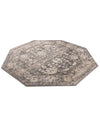 Cascade Range Collection Area Rug -  Shasta (Gray) Octagon Gray  lifestyle 30