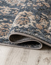 Cascade Range Collection Area Rug -  Shasta (Blue) Runner Blue  lifestyle 39